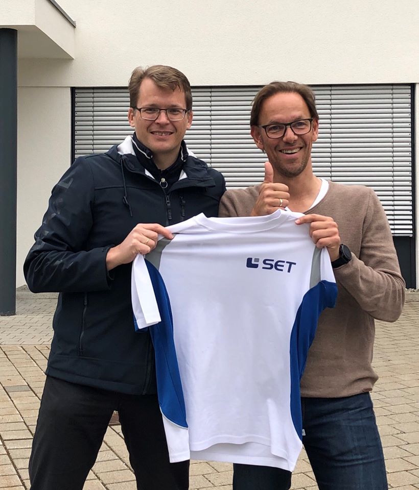 SET unterstützt Carsten Sprung bei "Run & Help Kids"