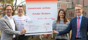 SET Run And Help Kids: Spendenübergabe Kinderstiftung Bodensee
