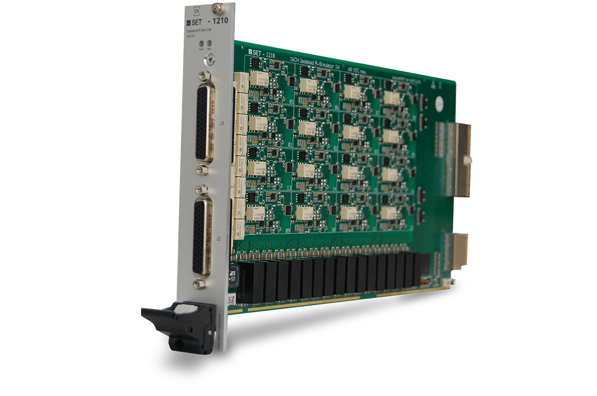 SET-1210 Resistor Simulation Karte