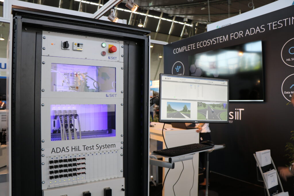 ADAS HiL Test System auf der ATE, STuttgart