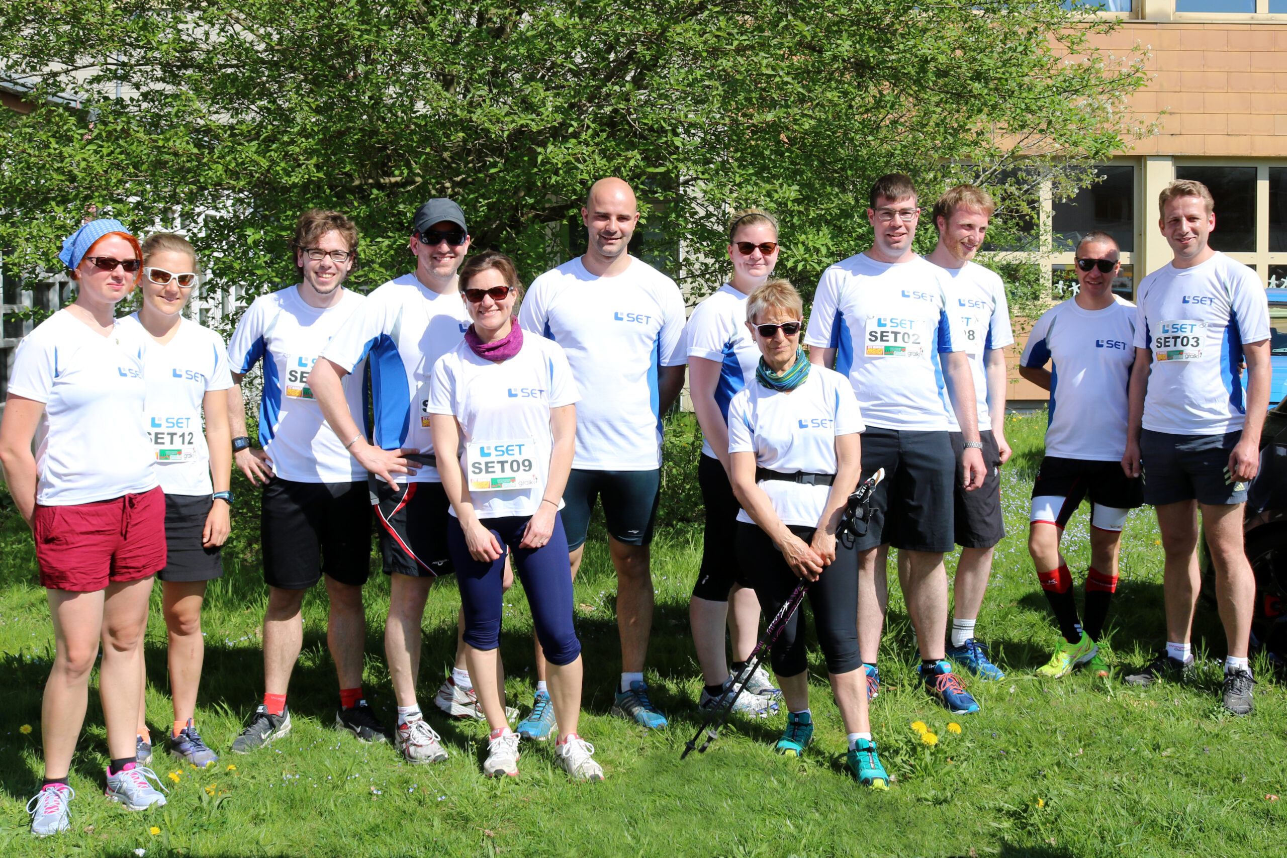 SET Gruppenbild beim Genusslauf 2018